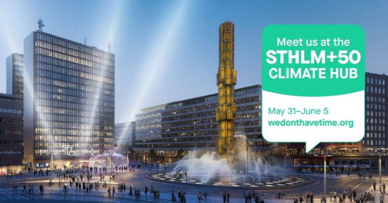 we dont have time climate hub sthlm 50+